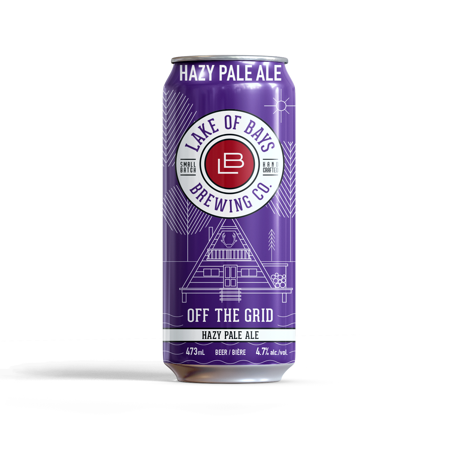 Lake of Bays Brewing Hazy Pale Ale Beer