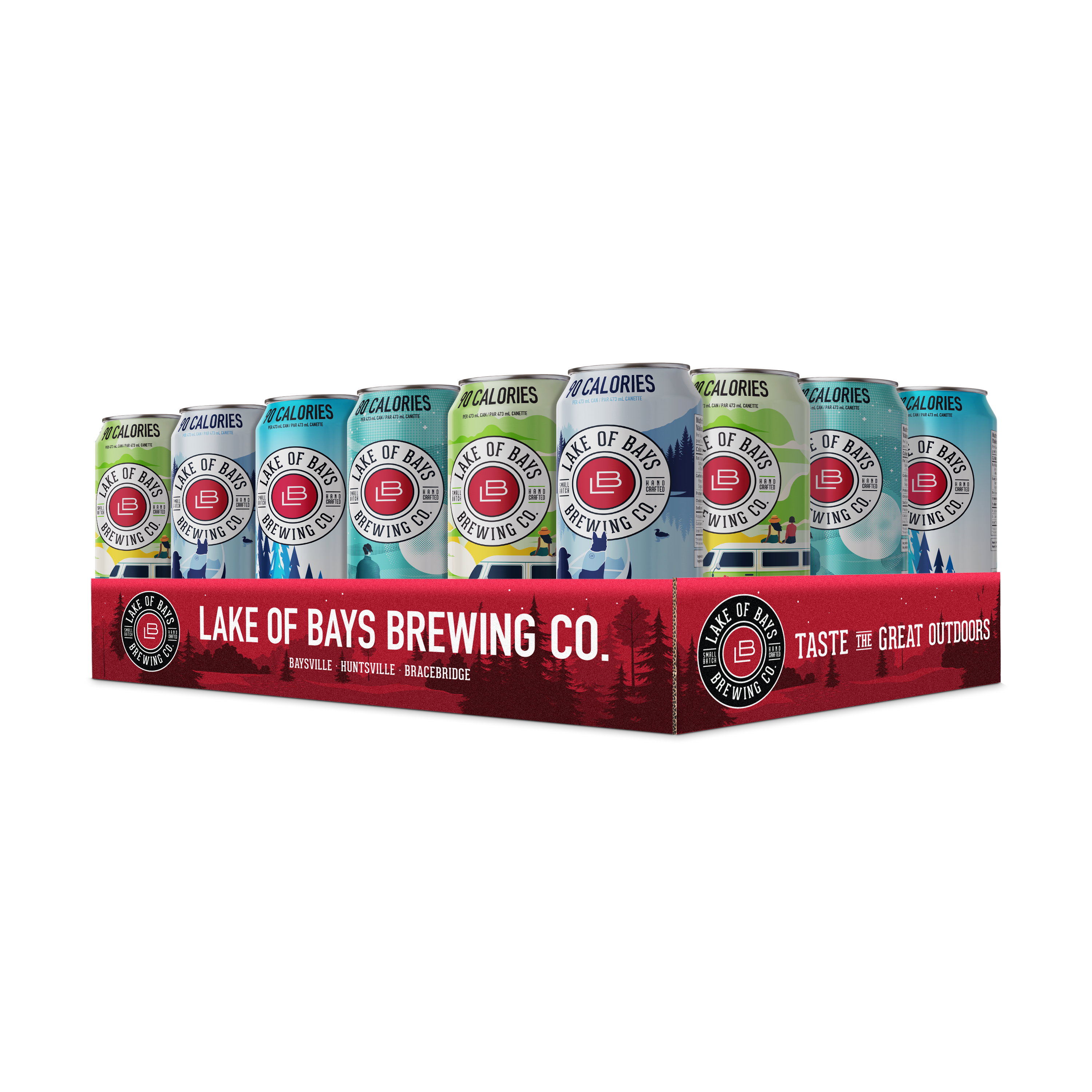 The 'Low' Pack - Mixed Pack x 473ml Cans