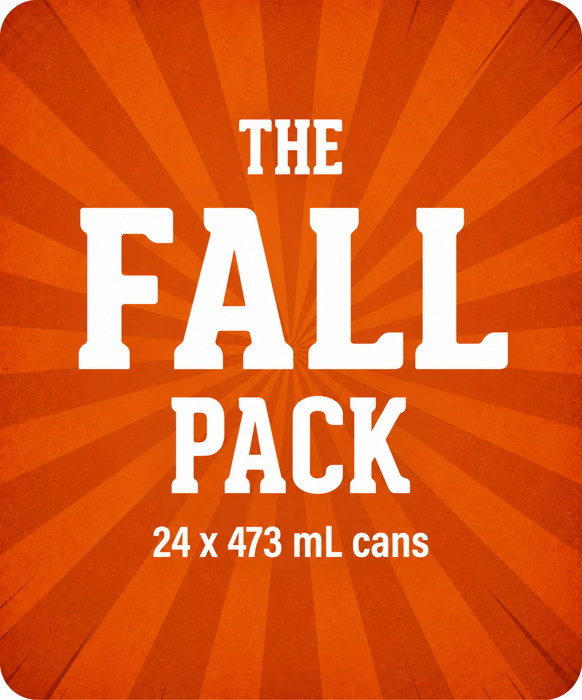 The 'Fall' Pack - 24 x 473ml Cans